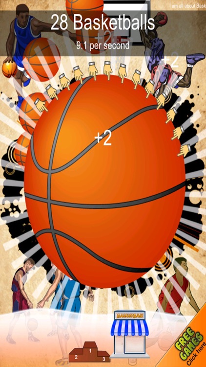 A Basketball Dribble Clicking Fun-fun Click Tap Clicker Games Free by Skill  Games