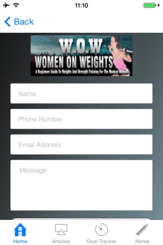 WOW:A Beginners Guide to Weights and Strength Training for the Modern Woman screenshot 3