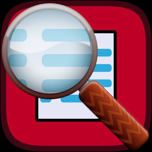 Pocket Magnifying Glass and Tip Calculator icon