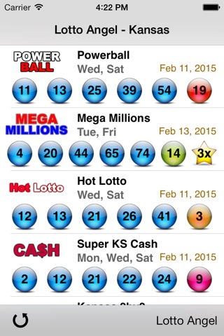 Lotto Angel - Kansas screenshot 2