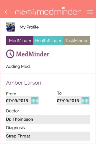 MomsMedminder screenshot 3