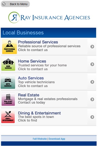 Ray Insurance Agencies screenshot 2