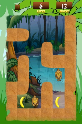A Hungry Jungle Gorilla Extreme Banana Gathering Kong Style Game Free screenshot 2