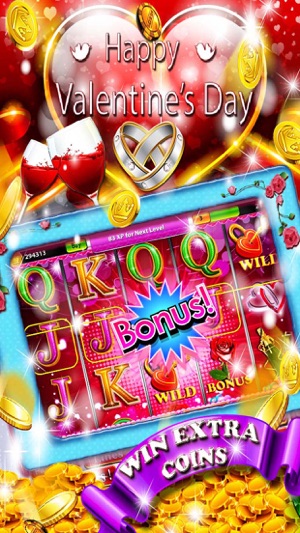 Valentine's Day Slots : Free Slot Machine Game with Big Hit (圖1)-速報App