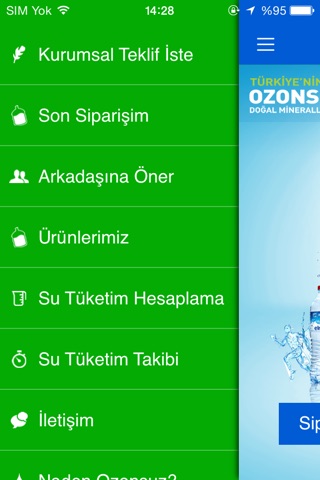 AOÇ Elmacık Su Sipariş screenshot 2