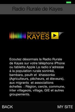 Radio Rurale de Kayes screenshot 2