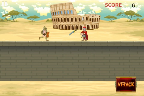 No Blood No Glory! - Gladiator Hero Run - Free screenshot 3