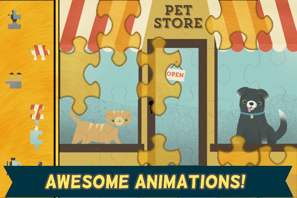 Pet Games for Kids: Cute Cat, Dog, and Fun Animal Puzzles screenshot 4