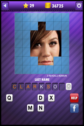 A Guess The Celebrity Picture Trivia Quiz - famous face look alike character guessing close up game! screenshot 4