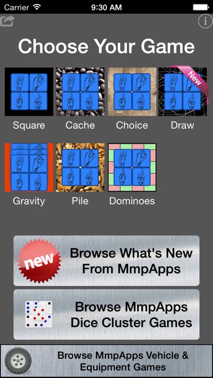 ASL Word Square Collection