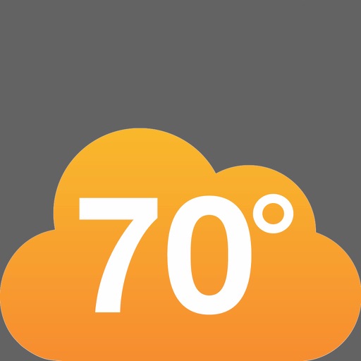 70 °F Icon