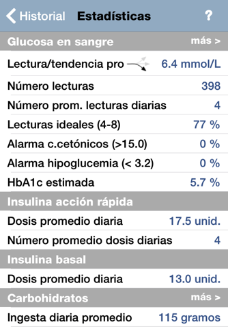 RapidCalc Diabetes Manager screenshot 4