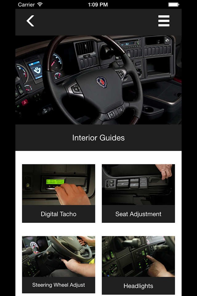 Scania Truck Handover