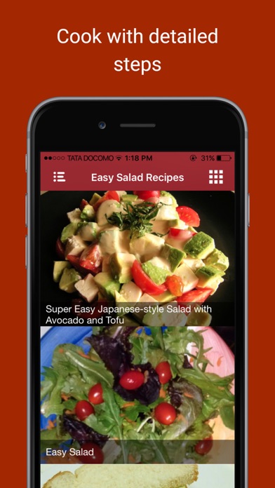 How to cancel & delete Delicious Veggie Food mixture Salad Fitness Recipe from iphone & ipad 3