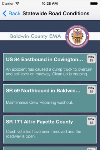 Baldwin County EMA App screenshot 2