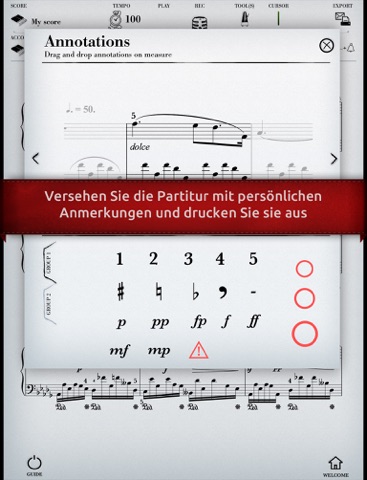 Play Chopin – Nocturne n°8 (partition interactive pour piano) screenshot 4