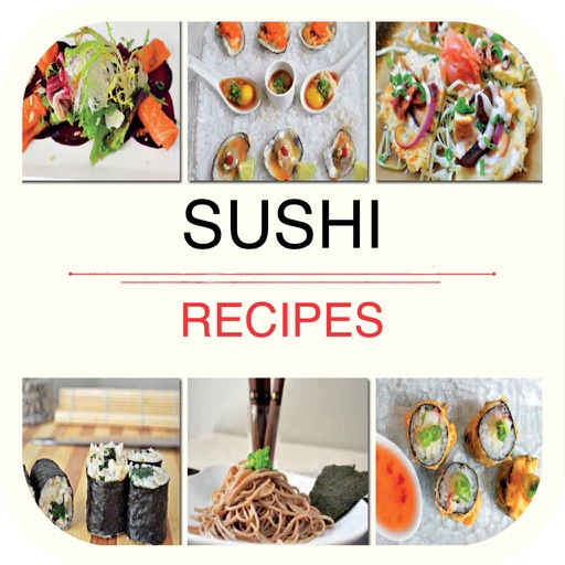 Sushi Recipes for iPad icon