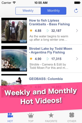 FishingTube - Angling movies and fishing amazing videos viewer screenshot 2