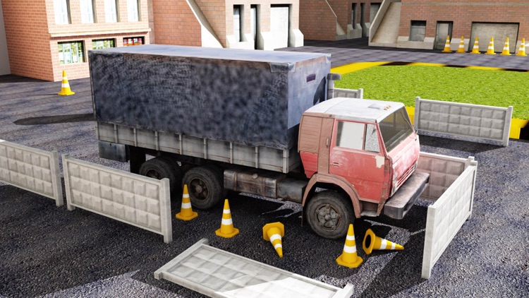 3D Garbage Truck Parking Simulator - Trash Dumpster Trucker Steer Driving Game