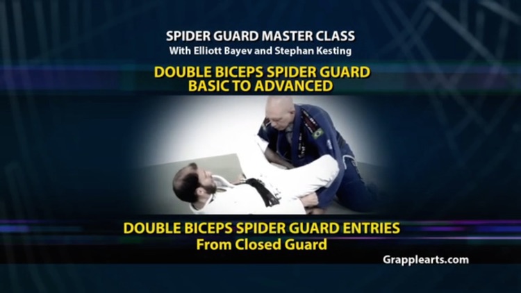 BJJ Spider Guard Volume 2, Double Biceps Spider Guard - Basic to Advanced screenshot-0