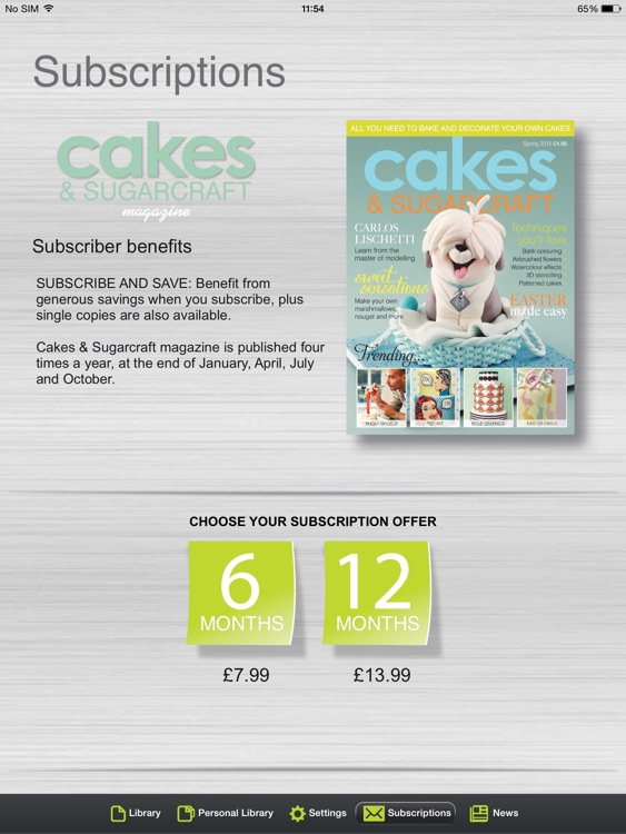 Cakes & Sugarcraft Magazine: all you need to bake and decorate your own cakes screenshot-4