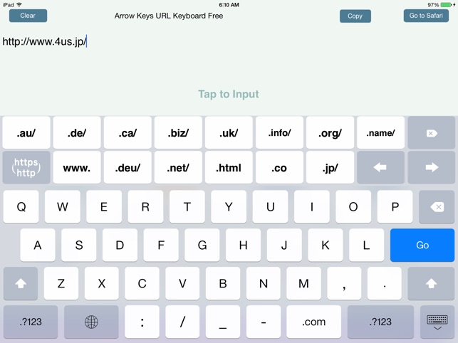 Arrow Keys URL Keyboard Free(圖2)-速報App