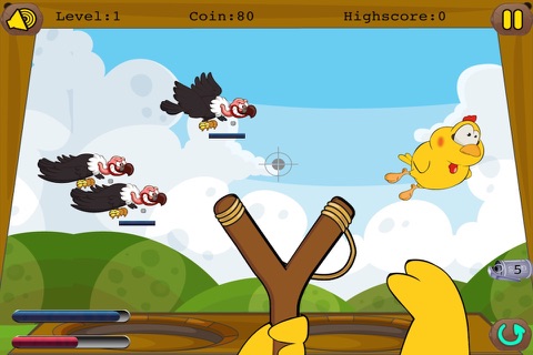 Chicken Runaway Challenge - Vulture Wrath Attack screenshot 2