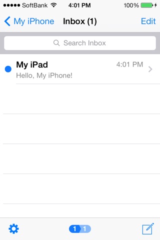 IP Messenger for iOS screenshot 3