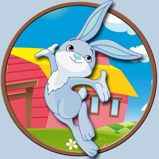 lovely rabbits for kids - no ads