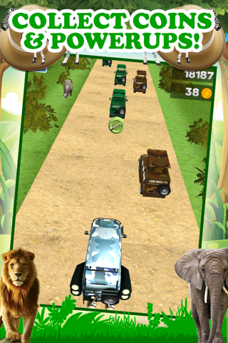 3D Safari Jeep Racing Game with Endless Real Adventure Simulator Driving FREE screenshot 4