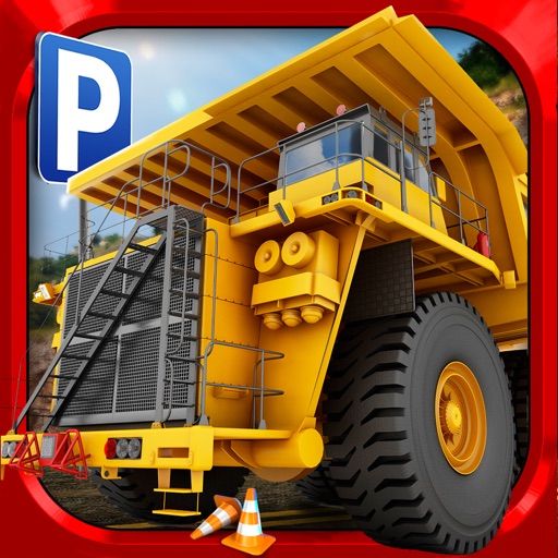 Quarry Driver Parking Game - Real Mining Monster Truck Car Driving Test Park Sim Racing Games Icon