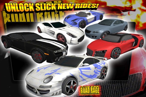 A 3D Car Road Rage Destruction Race Riot Simulator Game screenshot 2