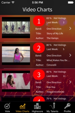 1D singduel - One Direction Cover Song Competition Edition screenshot 2