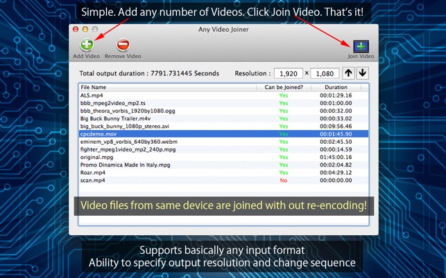 Any Video Joiner