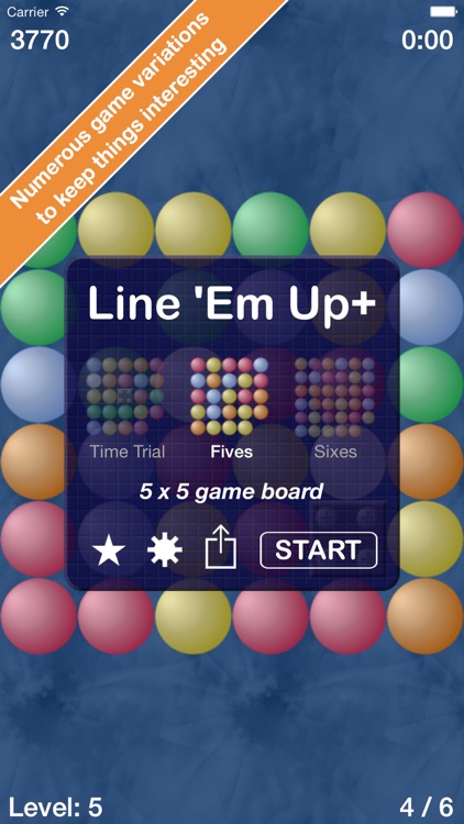 Line 'Em Up - Color Matching Arcade Game