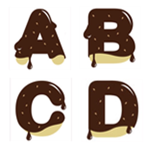 字母巧克力