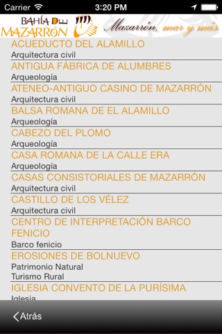 Guía oficial de Mazarrón screenshot 2