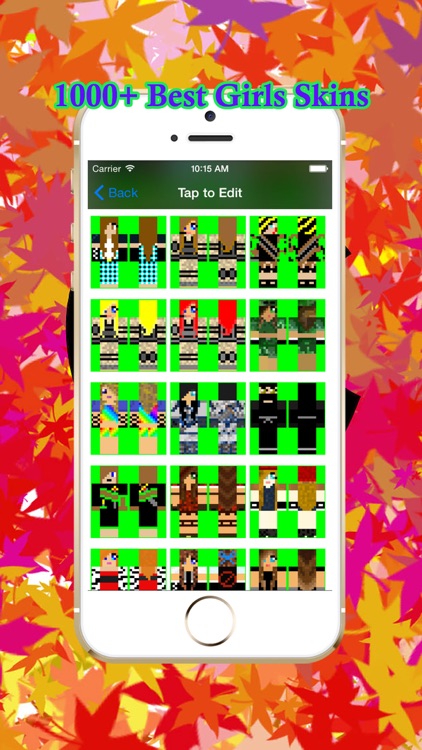 Cool Girl Skins for PE of Minecraft