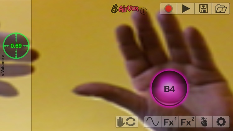 AirVox - Gesture Controlled Music