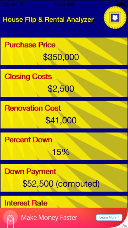 House Flip Analyzer