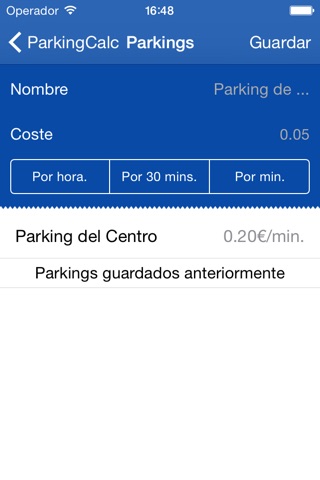 ParkingCalc screenshot 2
