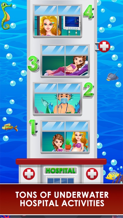 Mermaid Mommy's New Born Baby Doctor - my newborn salon & make-up games for kids 2