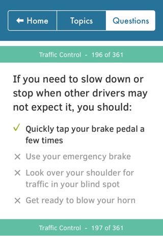 Florida Driving Permit Test screenshot 4