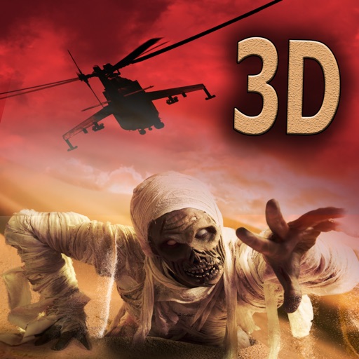 Blackhawk Helicopter Zombie Run 3D - An epic air supremecy apocalypse war iOS App