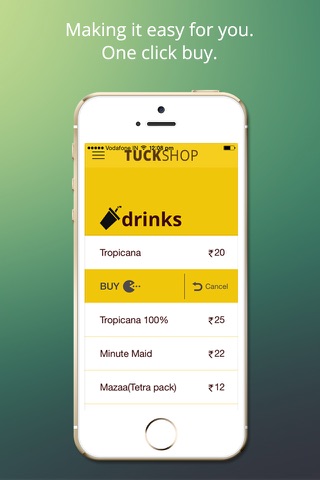 Ajency TuckShop screenshot 3