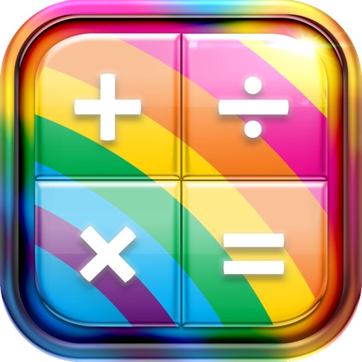 CalCCM – Rainbow : Custom Calculator & Wallpaper Keyboard Themes Designs Style Skin Color icon