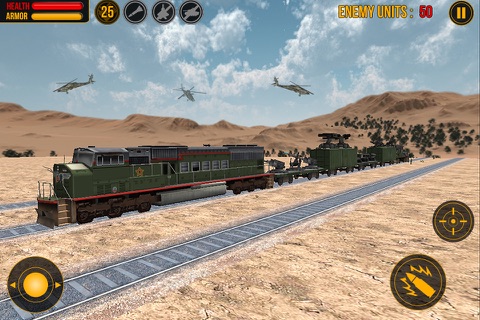 Island Train Shooter 3D screenshot 4