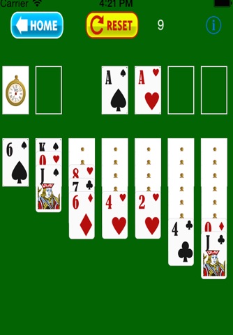 Classic Deluxe Solitaire in Wonderland Real Fun Blast screenshot 3