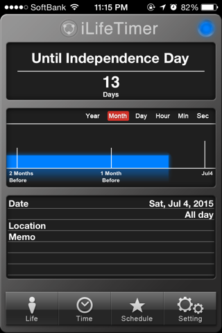 iLifeTimer - Graphical Countdown Timer screenshot 4