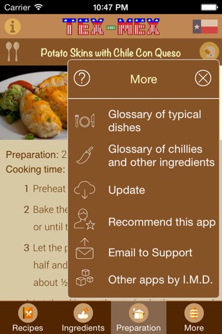 Tex-Mex Recetas screenshot 4